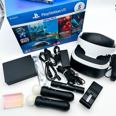 Sony PlayStation VR PS4 CUHJ-16010 Virtual Reality Headset