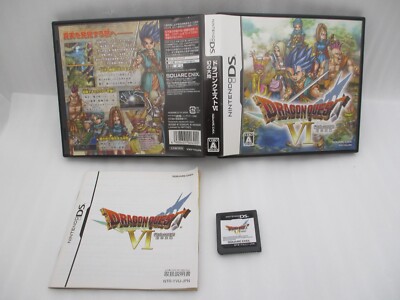 Nintendo DS Dragon Quest 4 5 6 9 & 3DS 7 8 11 7Games Set Japan DQ