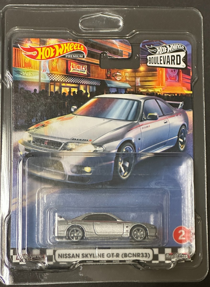 Hot Wheels Boulevard # 2 NISSAN SKYLINE GT-R (BCNR33) ,Free