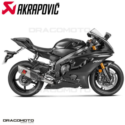 YAMAHA YZF-R6 2008-2022 Full exhaust AKRAPOVIC Evo RC S-Y6E9-APT