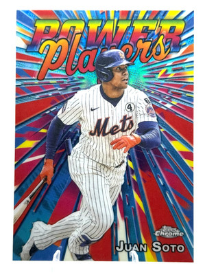 Juan Soto 2025 Topps Chrome Update Power Players #PP-35 Mets | eBay