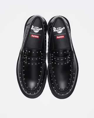 Supreme × Dr.Martens Studded Penton Loafer Black 25SS Week 13