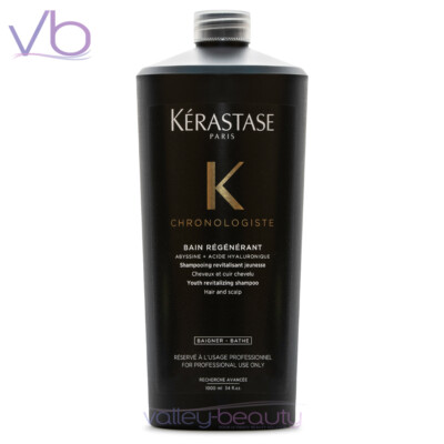 KERASTASE Chronologiste Bain Regenerant Anti-Aging Shampoo, 1000ml