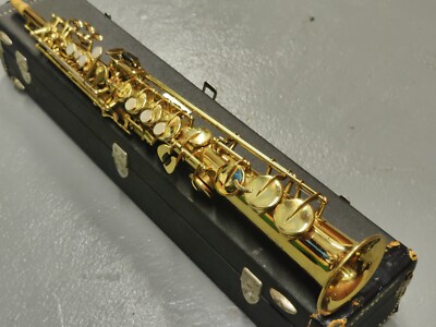 Yanagisawa sUs Soprano Saxophone JAPAN 5763902 with Selmer Hard