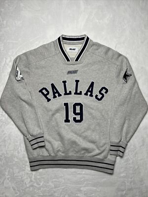 Palace Skateboards “Pallas” Crew Size S Gray Sweatshirt FW19 | eBay
