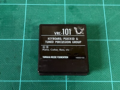 YAMAHA DX7 VOICE ROM VRC-101 KEYBOARD, PLUCKED & TUNED PERCUSSION