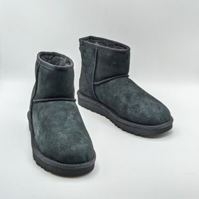 UGG “Classic Mini II” Women's Sheepskin Suede/Shearling Ankle