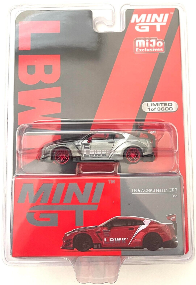 Mini GT GTR R35 LB*WORKS コンベンション ブラジル Chase! Mini GT 1