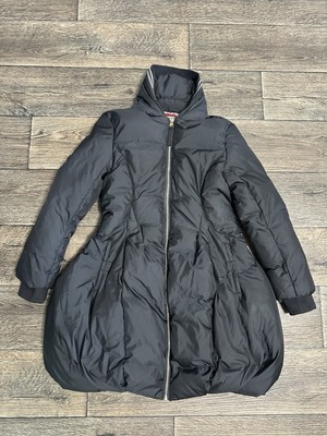 marithe francois girbaud down jacket puffer women black size 12 | eBay