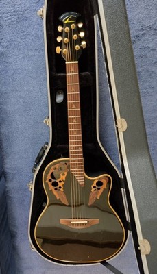 Electric Acoustic Guitar Ovation Elite 1868 Model 1990 Made in USA