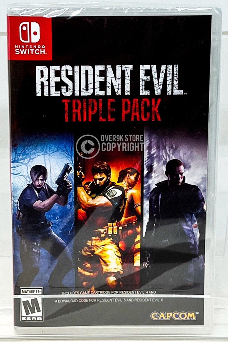 Resident Evil Triple Pack - Nintendo Switch - Brand New | Factory