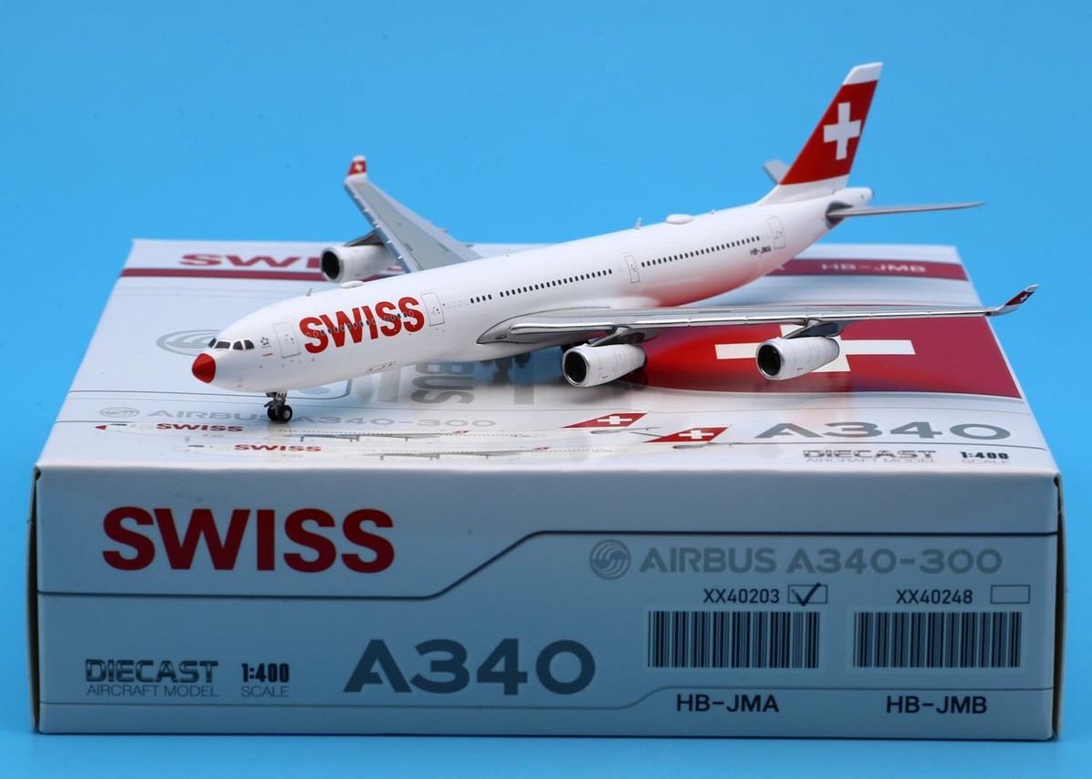 スイスインターナショナル A340-300 HB-JMA 1/400 www.JetCollector