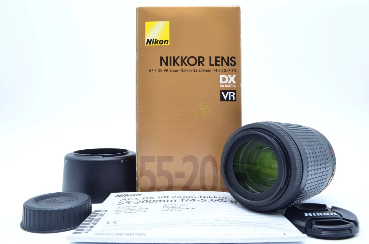 ✨美品✨イベントに✨AF-S VR Nikkor 55-200mm 550-2 Amazon.com