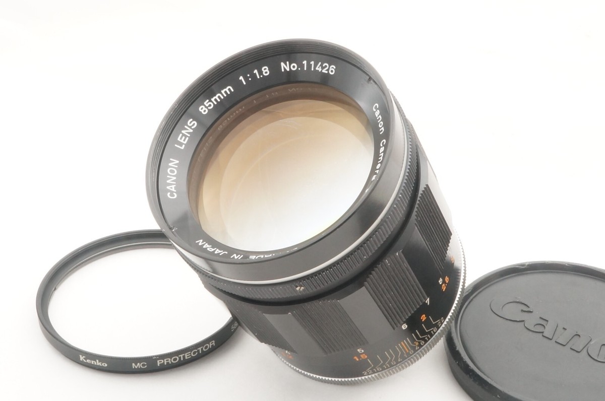 CANON LENS 85mm 1:1.8 L39 ライカスクリューマウント CANON LENS 85mm