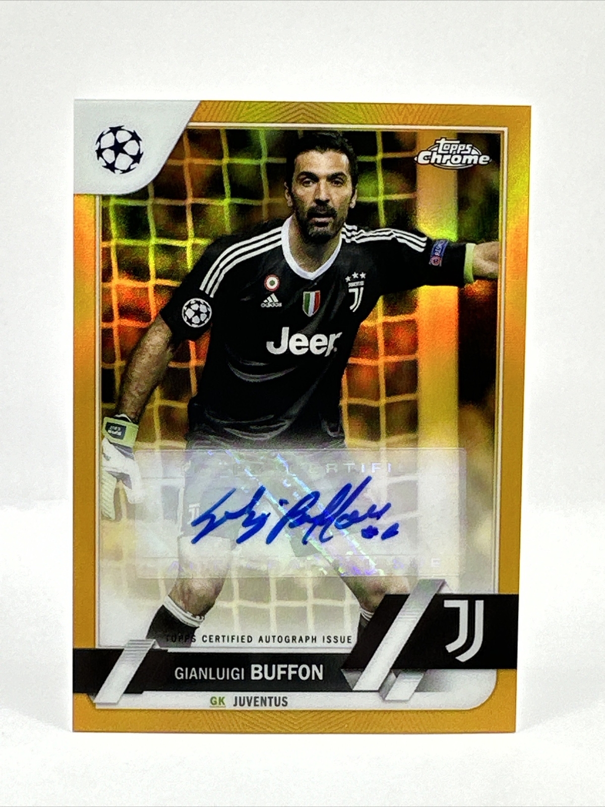 Gianluigi Buffon 2022 Topps Chrome UEFA Club Competitions #CA-GB