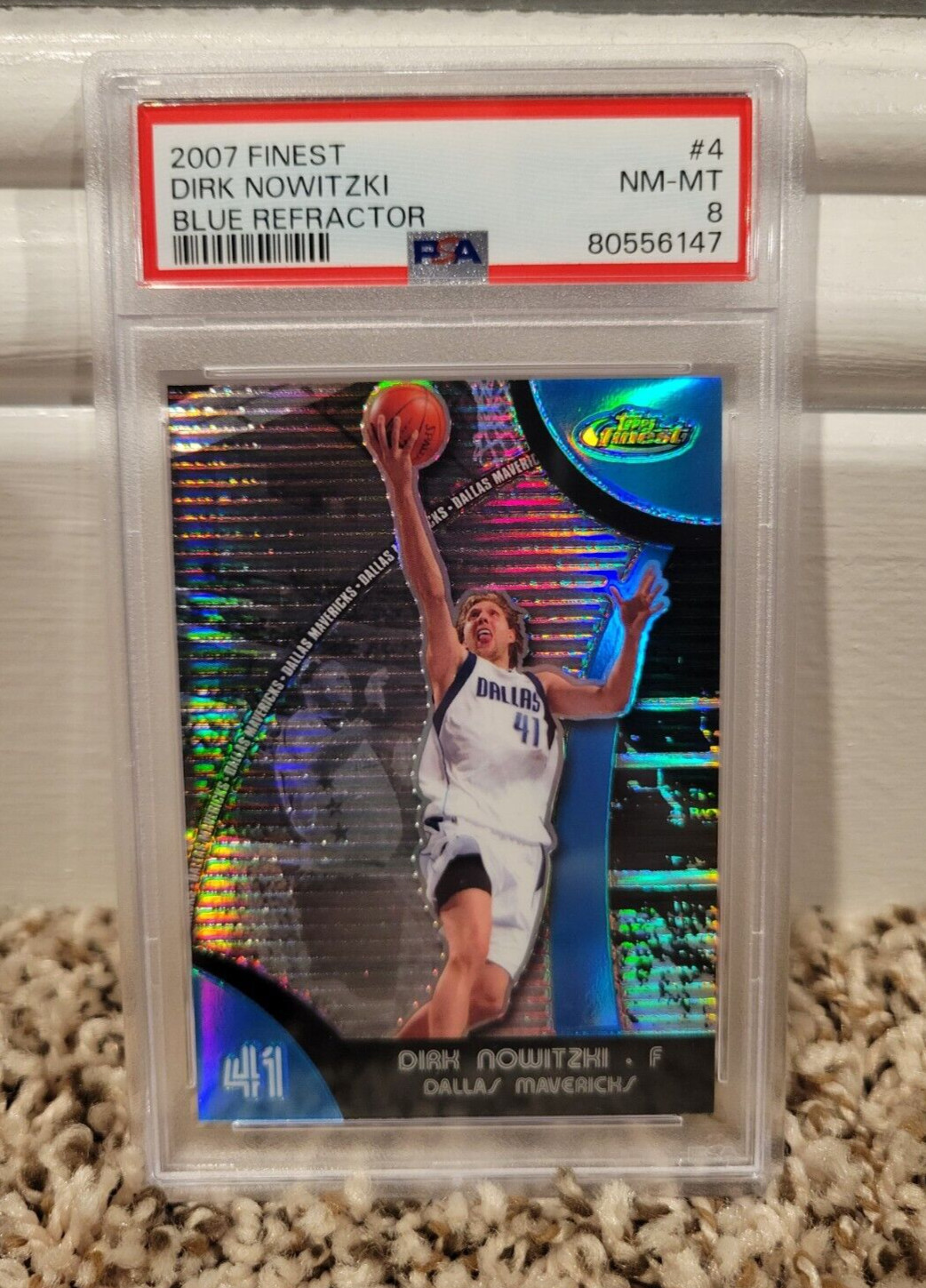NBA Finest Refractor Dirk Nowitzki RC