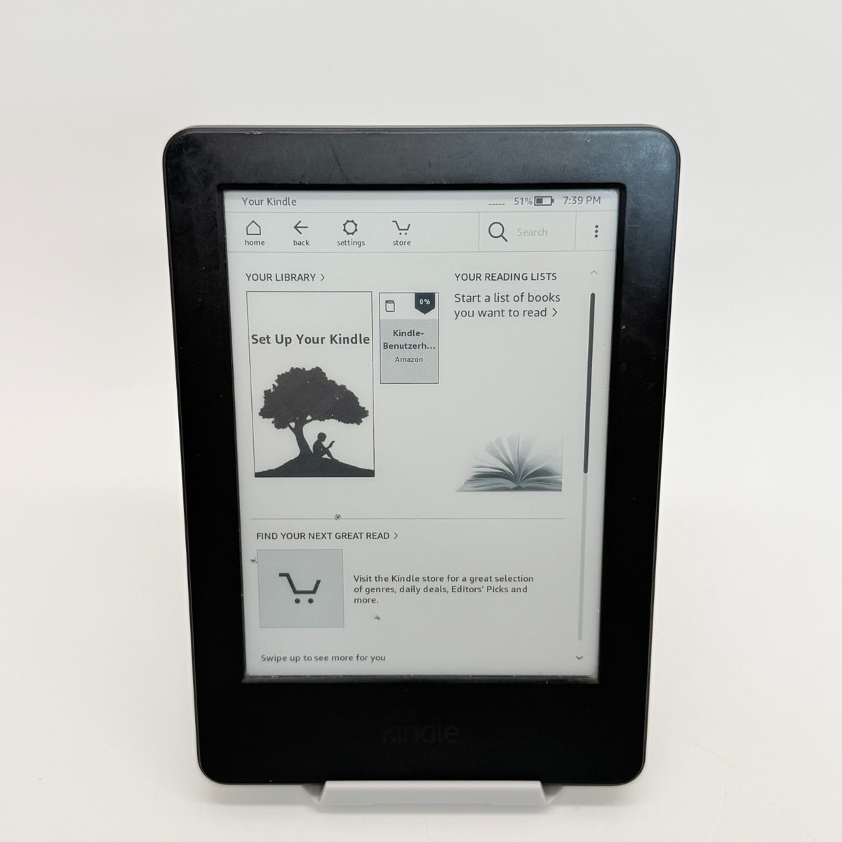 Kindle Paper white (第7世代) Wi-Fi 4GB amazon kindle paper whitte