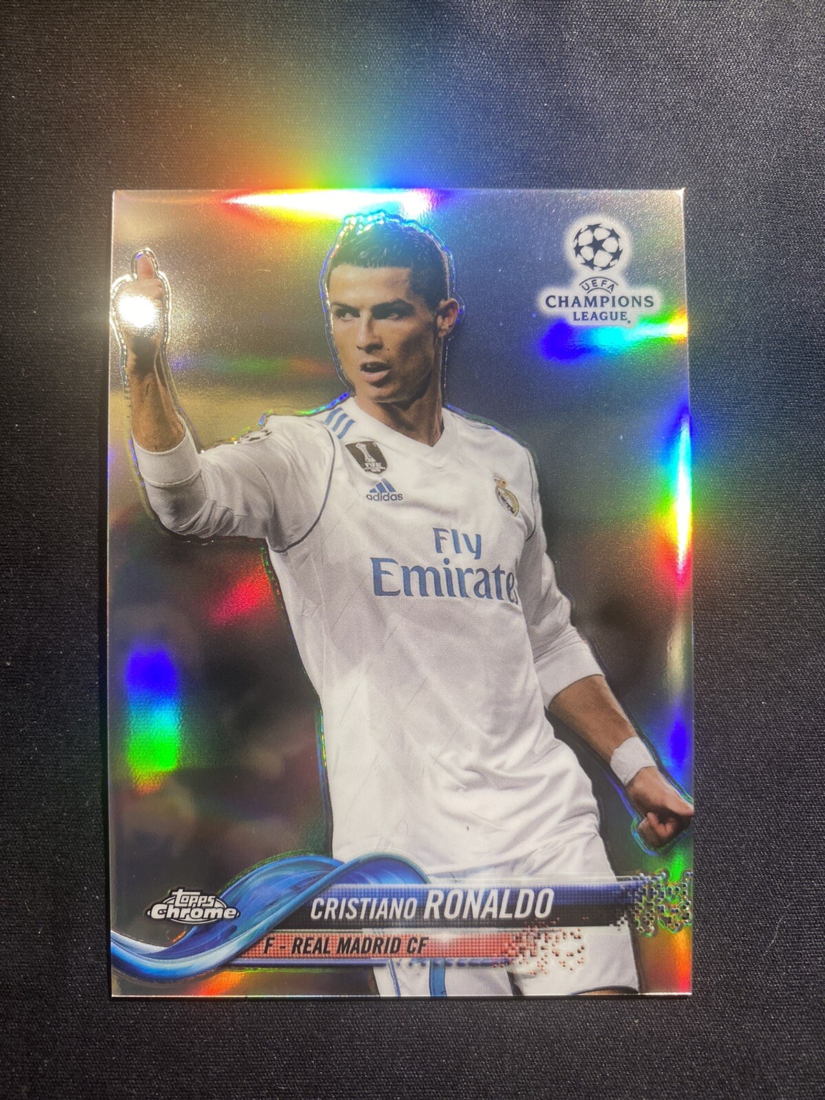 Cristiano Ronaldo 2017 Topps Chrome UEFA Champions League #93 SP