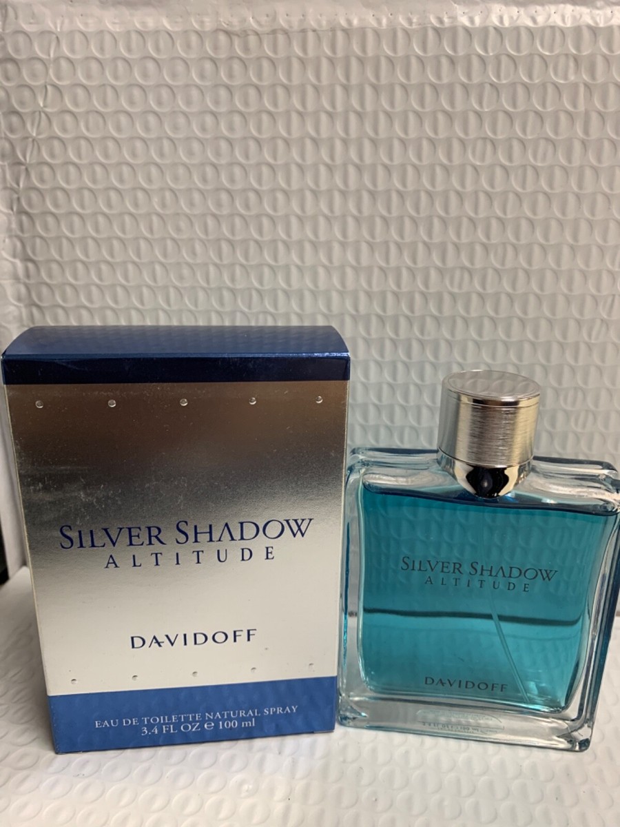 SILVER SHADOW ALTITUDE by Davidoff 3.4oz/100 ml) edt spray men | eBay