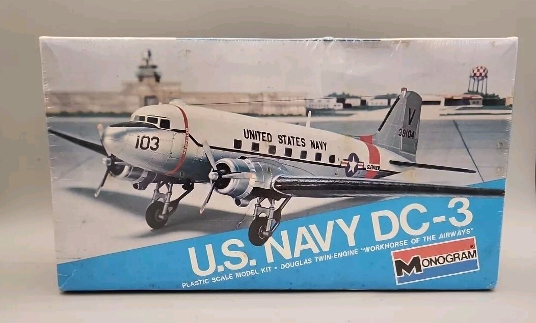 昭和 ハセガワ 1/48 DC-3 ノスタルジックコレクション 未組立Ln586