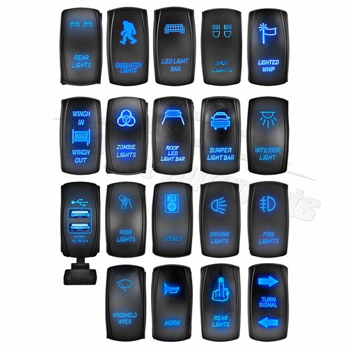 LED Light Rocker Switch For Can-Am Maverick X3, XRS ,XRS ,XDS