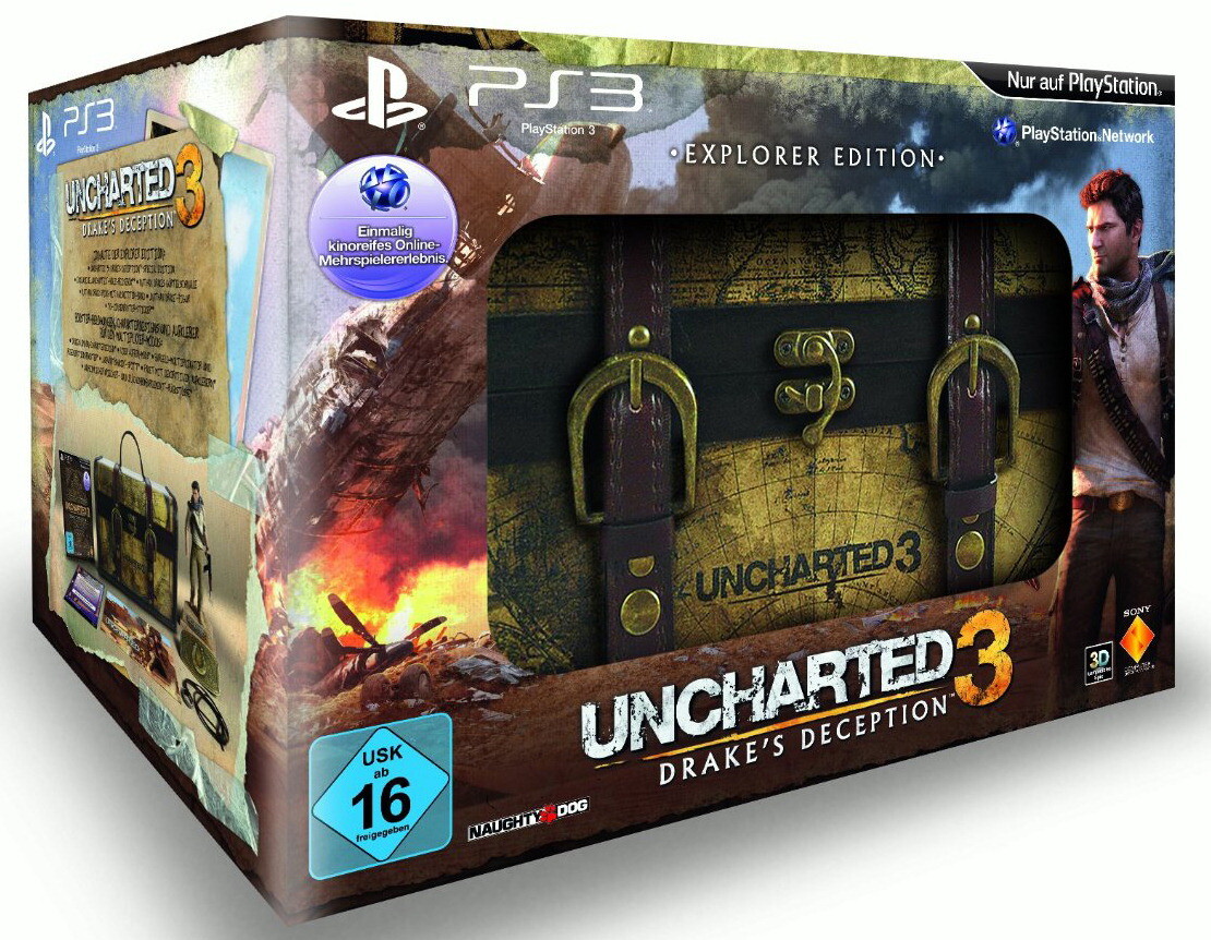 Uncharted 3-Drake's Deception (Explorer Edition) (Sony PlayStation