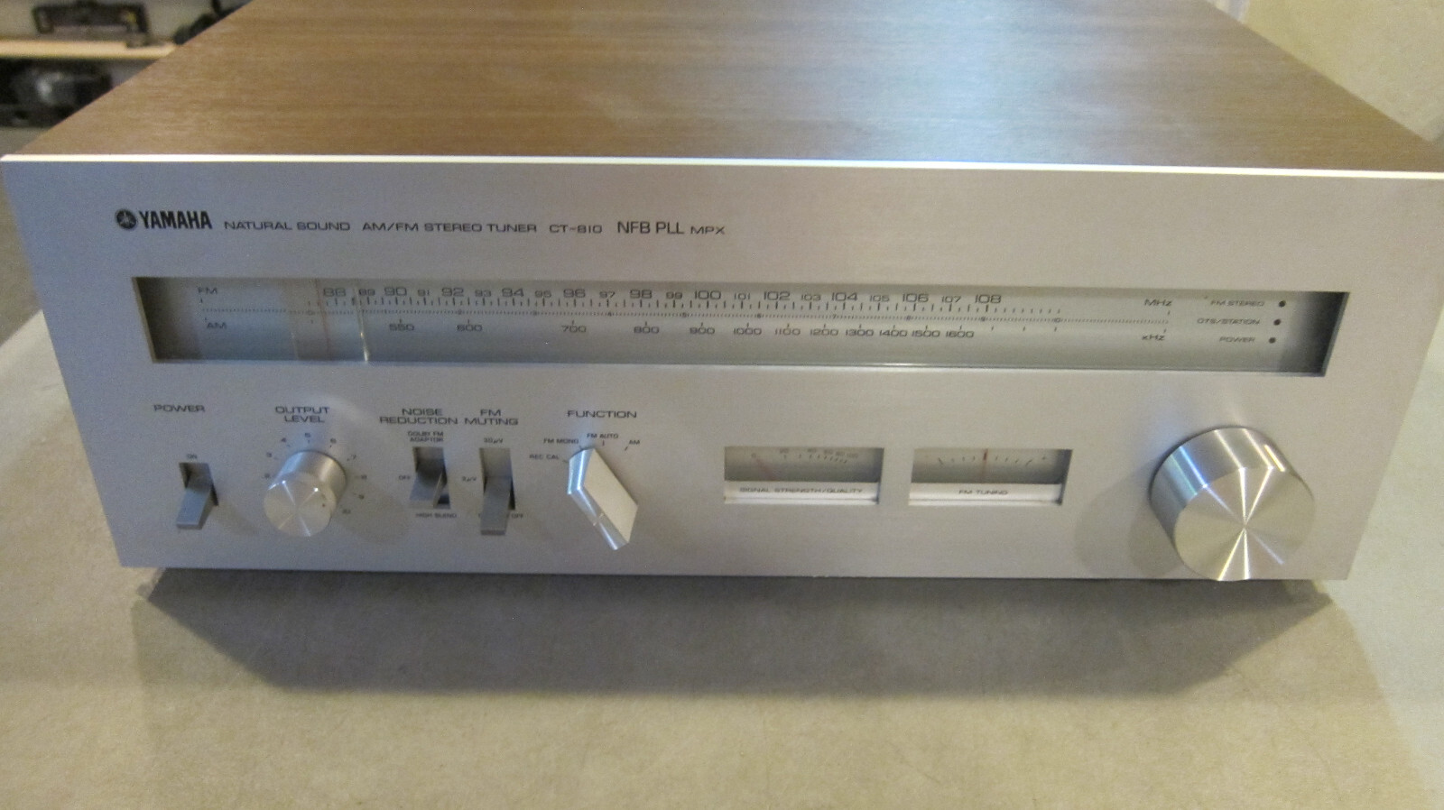 Vintage Yamaha CT-810 Natural Sound AM/FM Tuner - FREE SHIPPING | eBay