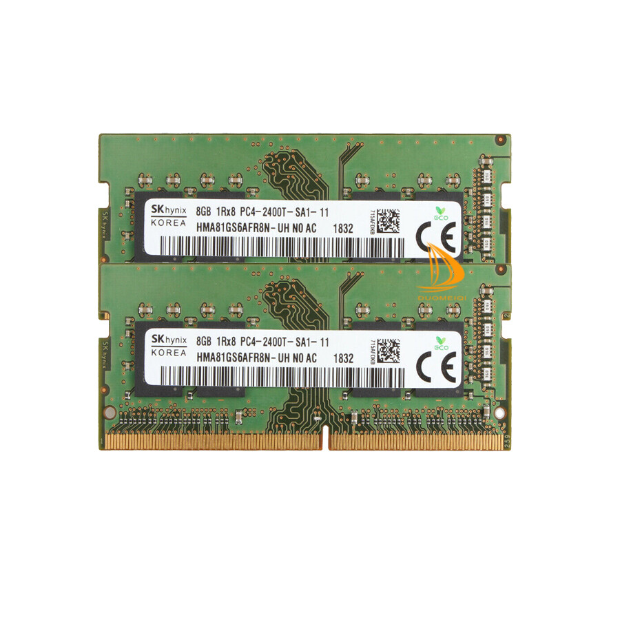 SK Hynix 16 GB DDR4 RAM 2x 8 GB 1RX8 PC4-19200S PC4-2400T 2400Mhz