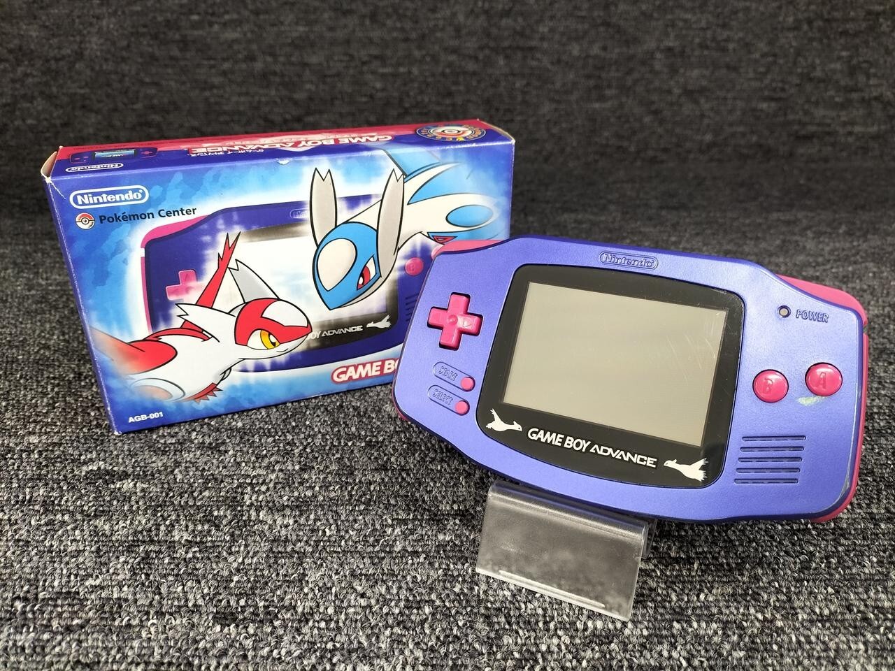 Nintendo GameBoy Advance (AGB-001) Pokémon Center Ver. with Box