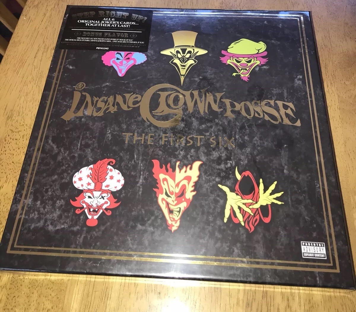 INSANE CLOWN POSSE FIRST 6 BOX SET NEW SEALED GREAT FOR