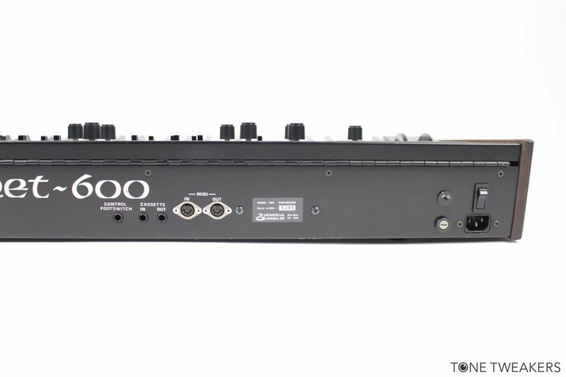 SEQUENTIAL CIRCUITS PROPHET-600 80s Synthesizer Keyboard VINTAGE