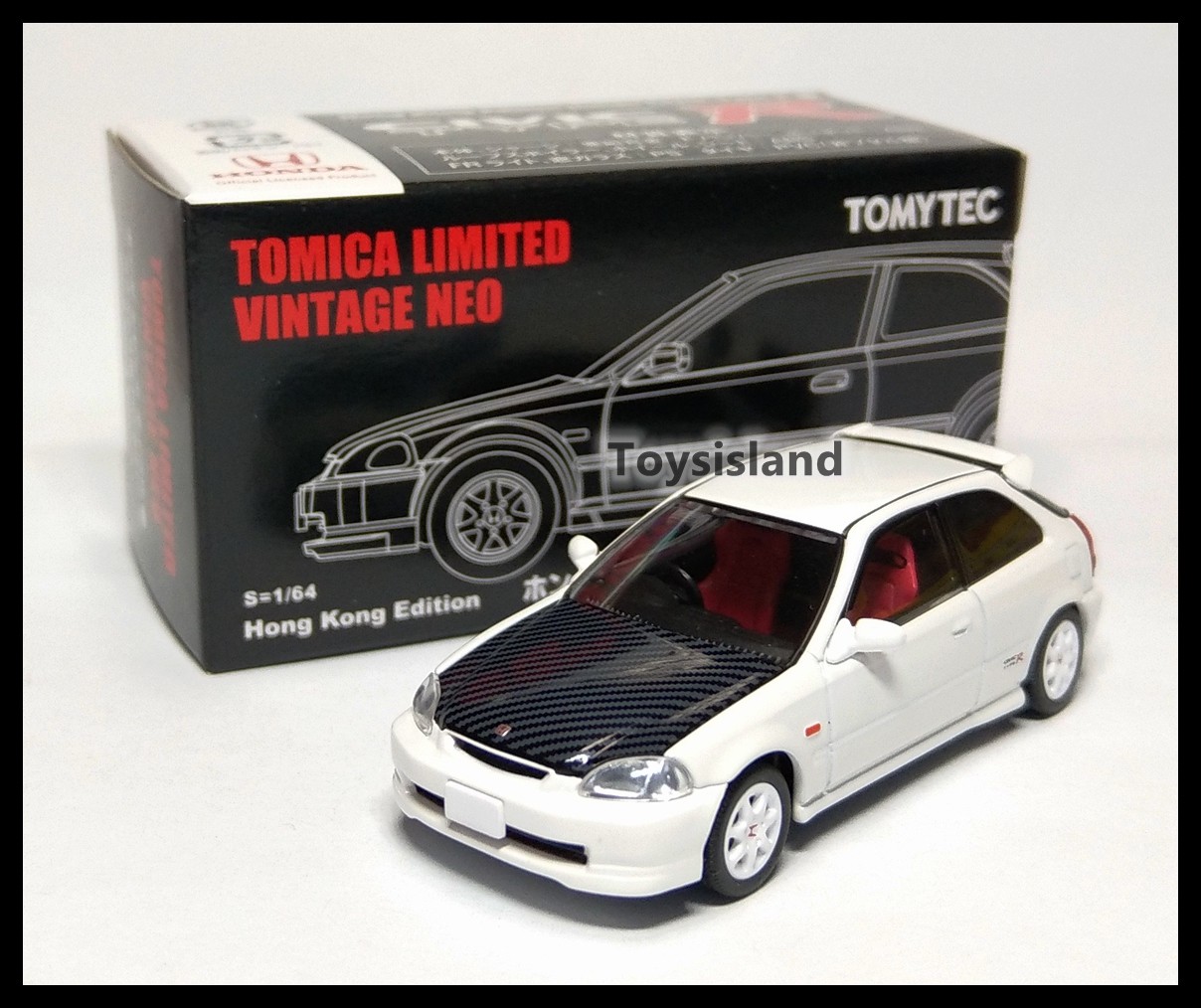 Tomica Limited Vintage NEO LV Hong Kong Edition Honda Civic Type R