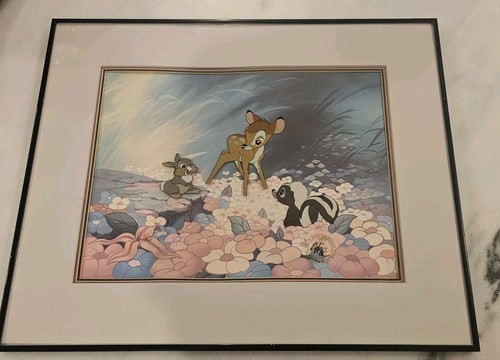 Disney: Bambi, Thumper, Flower-Limited Edition Hand Painted Cel-98