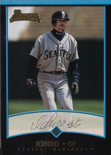 PSA 9] 1999 Calbee Ichiro #198 Gold Facsimile Orix BlueWave Japan