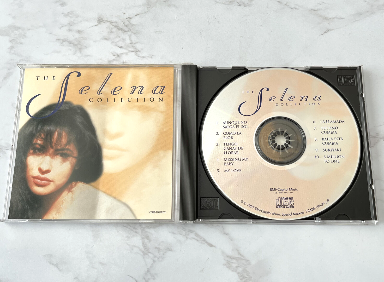 Selena The Collection CD ORIGINAL 1997 EMI Baila Esta Cumbia, AB