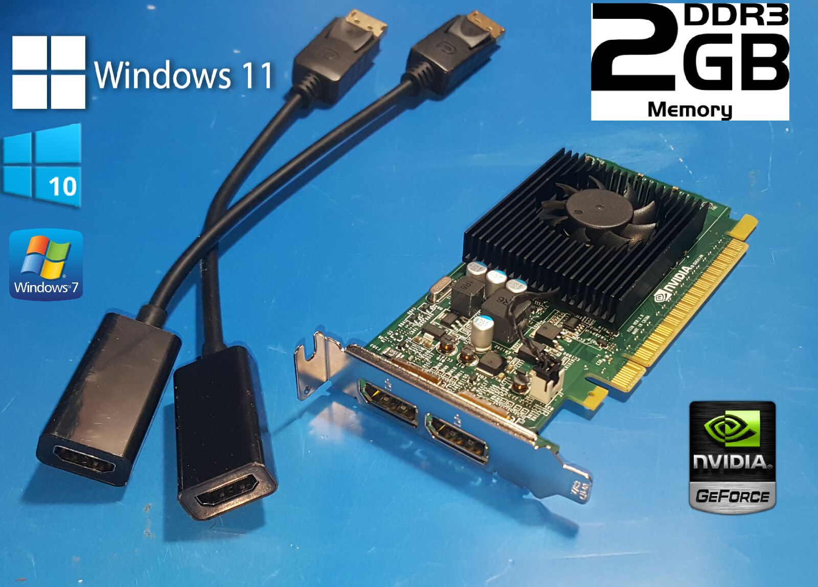 HP Workstations z200 z210 z220 z230 z240 2GB SFF Video Card + HDMI