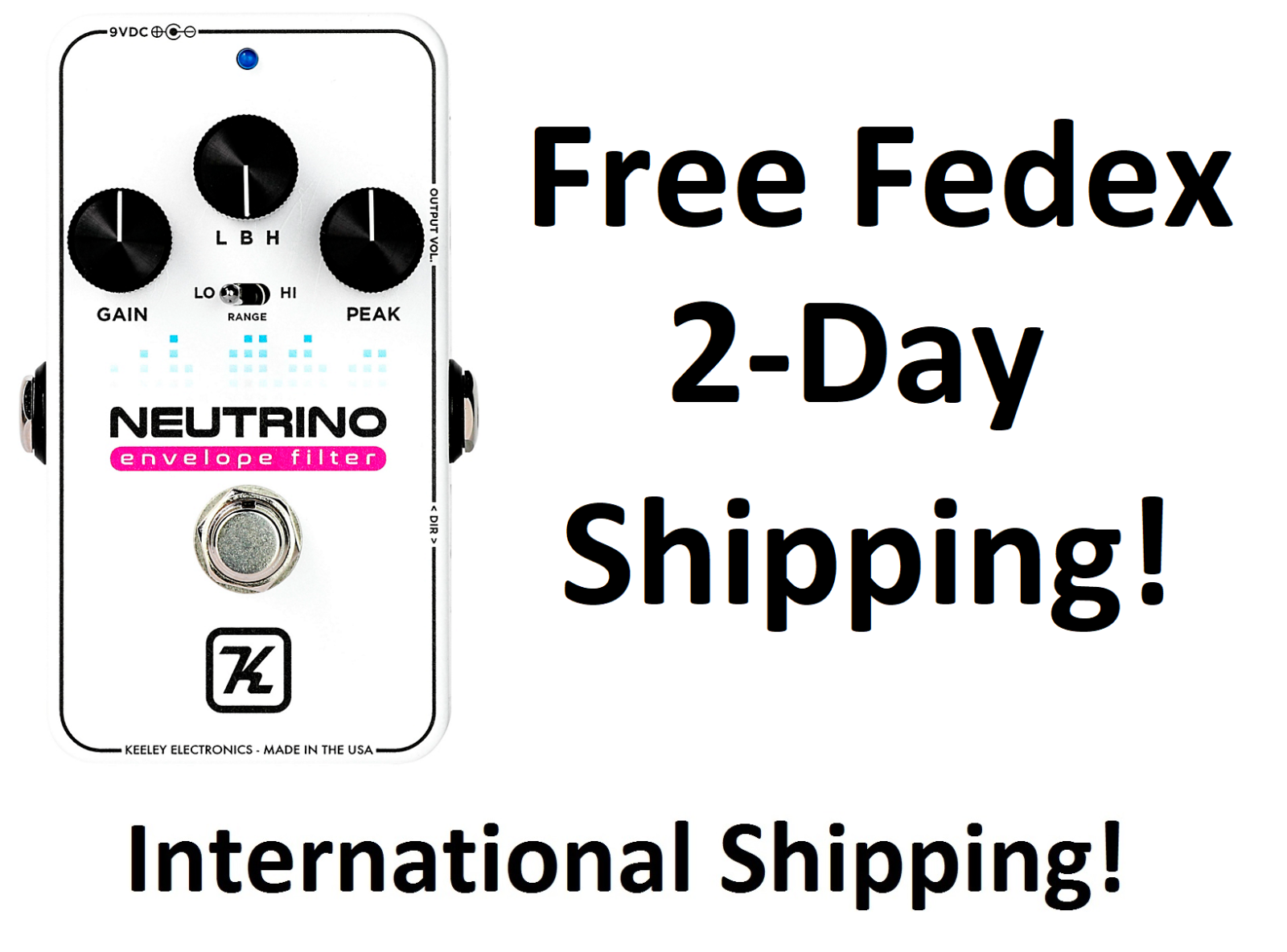 New Keeley Neutrino V2 Envelope Filter Guitar Effects Pedal | eBay