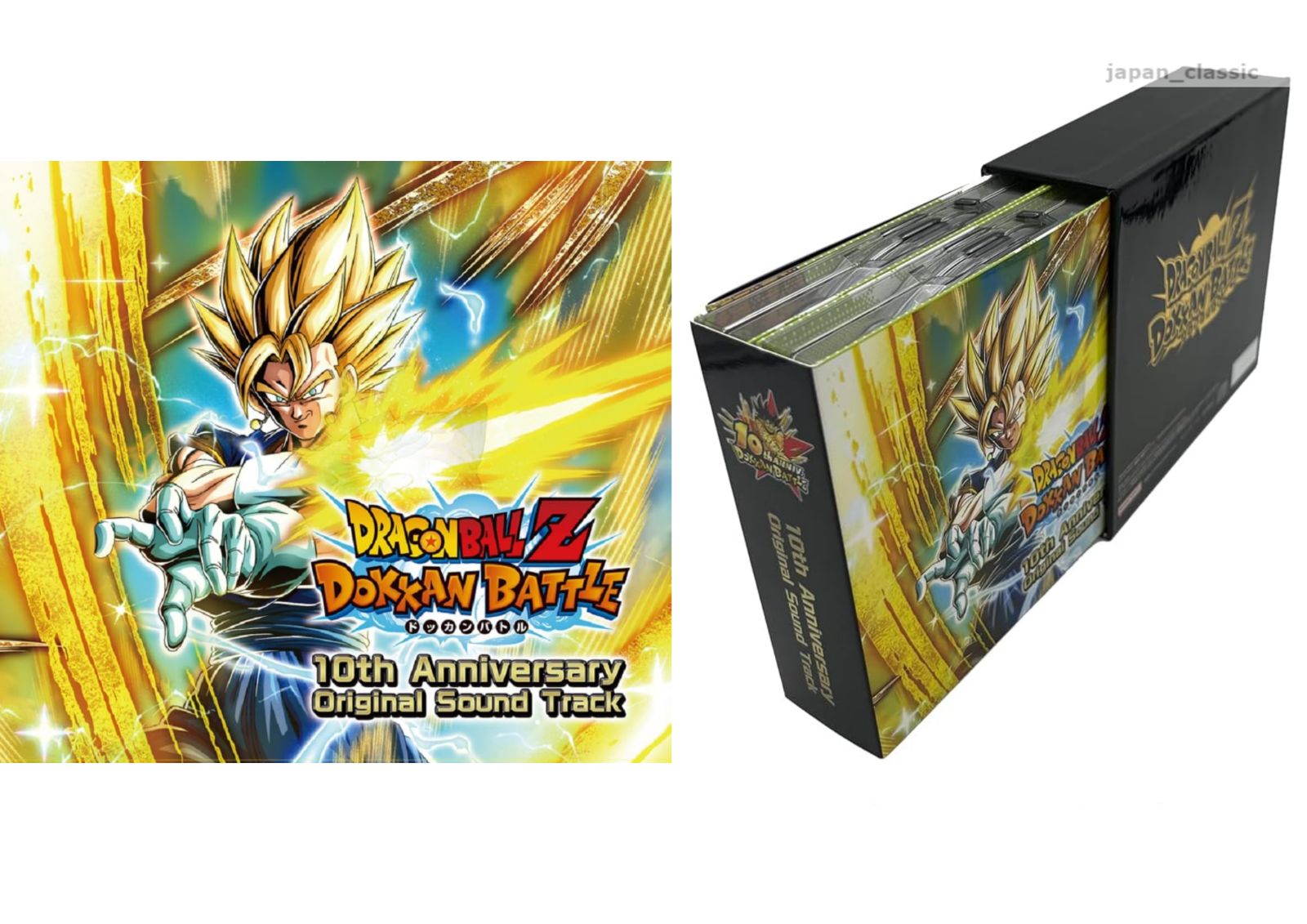 DRAGON BALL Z DOKKAN BATTLE 10TH ANNIVERSARY SOUND TRACK CD