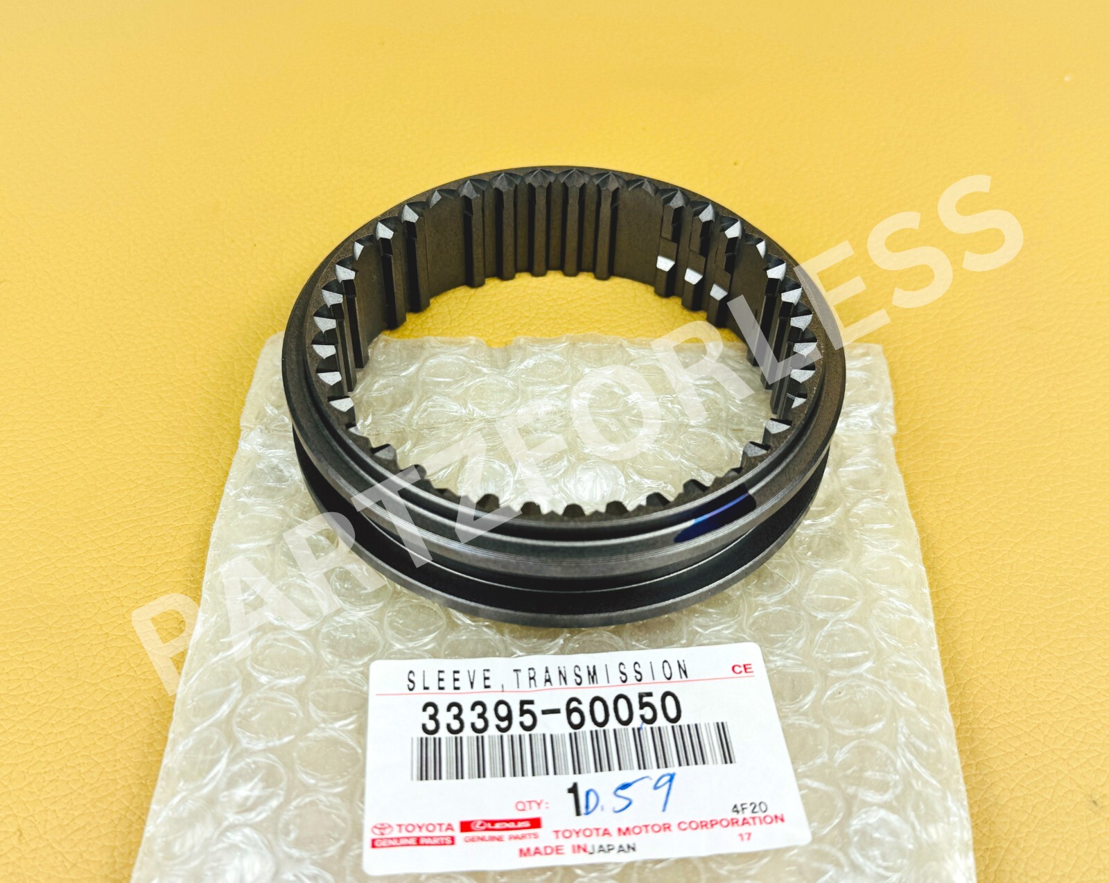 33395-60050 TOYOTA GENUINE SLEEVE, TRANSMISSION HUB, NO.3