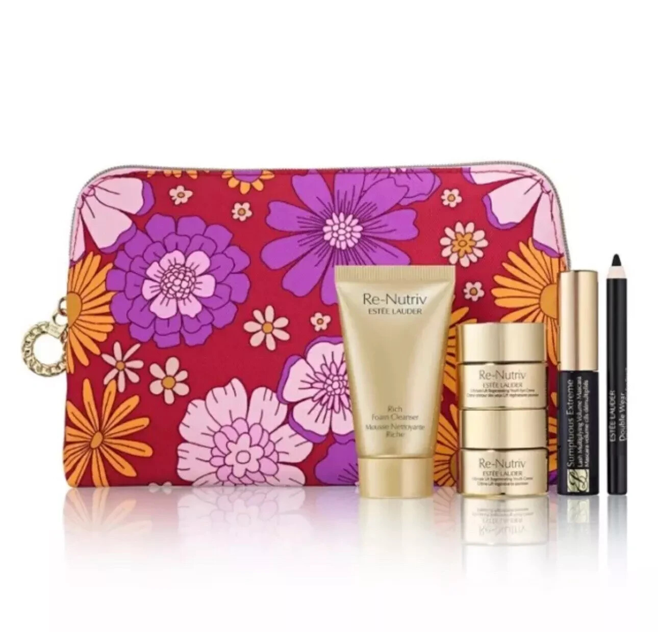 Estee Lauder 6 Pcs Re-Nutriv Ultimate Lift Youth Skincare/makeup
