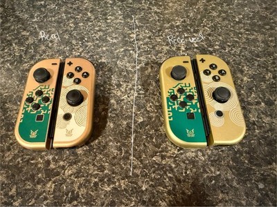 NEW Nintendo Switch Zelda Tears of the Kingdom Edition Joy Con