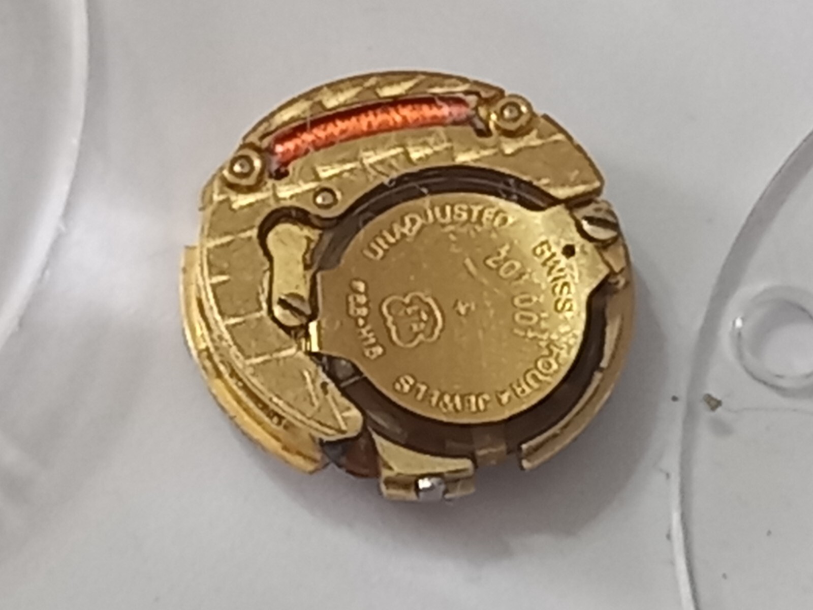 ETA 201.001 QUARTZ MOVEMENT SWISS MADE FOR PARTS REPPAIR - NOT