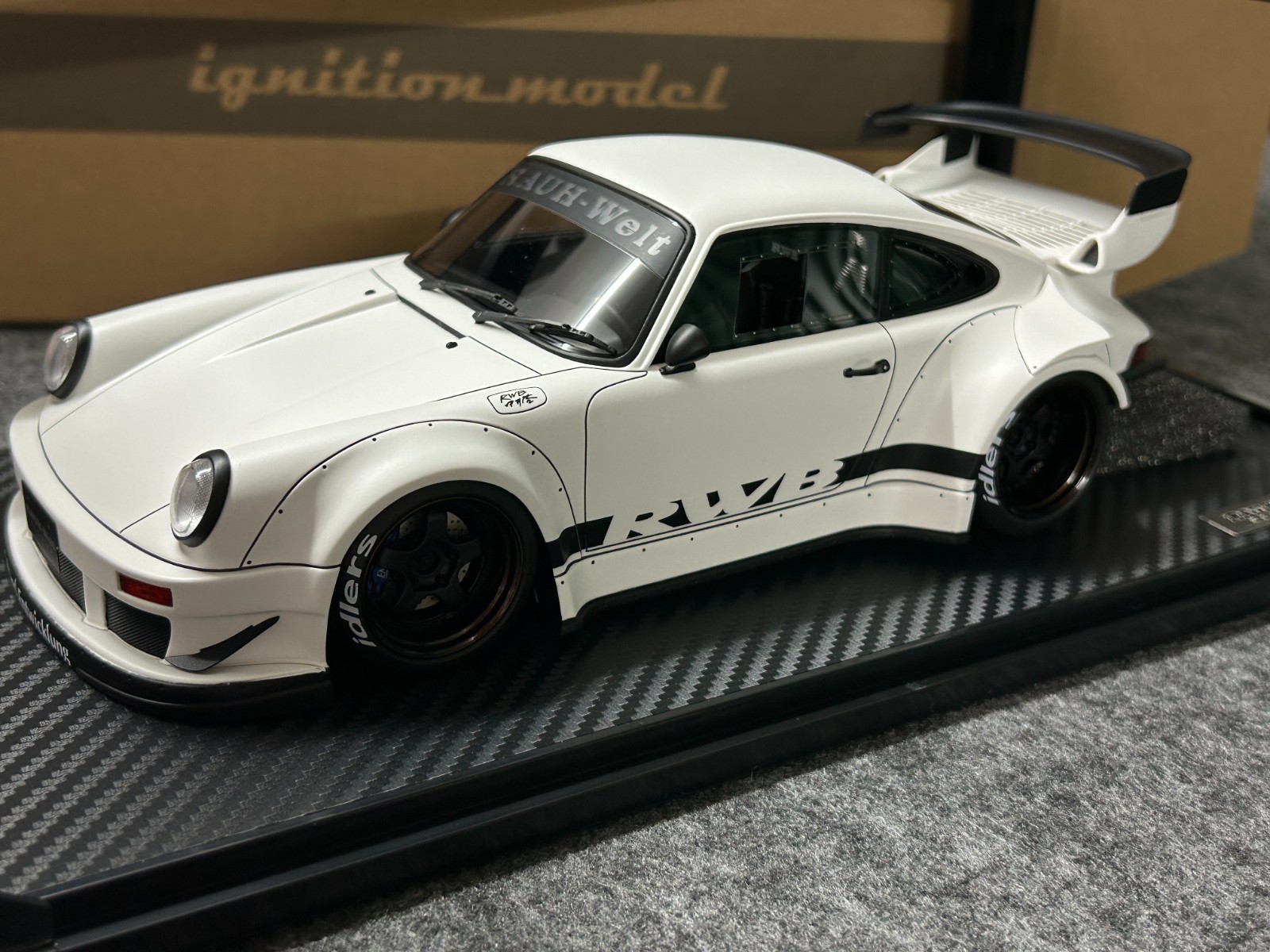 Ignition Model 1:18 Porsche RWB 930 -- Matte White -- IG3696 | eBay