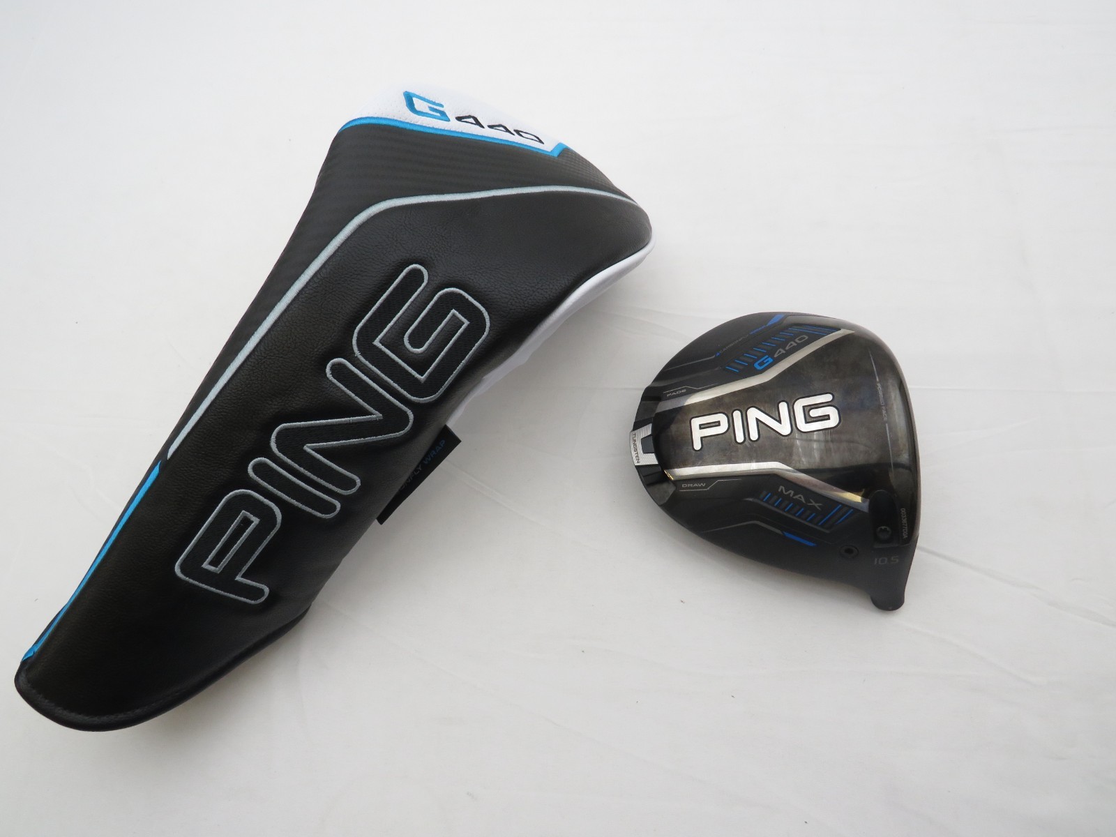 Used Ping G440 MAX 10.5* Driver Head Only +HC Ping G-440 Max 10.5
