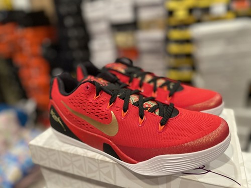 Nike Kobe 9 XI China Pack Red Metallic Gold 715147 XDR 683251 670