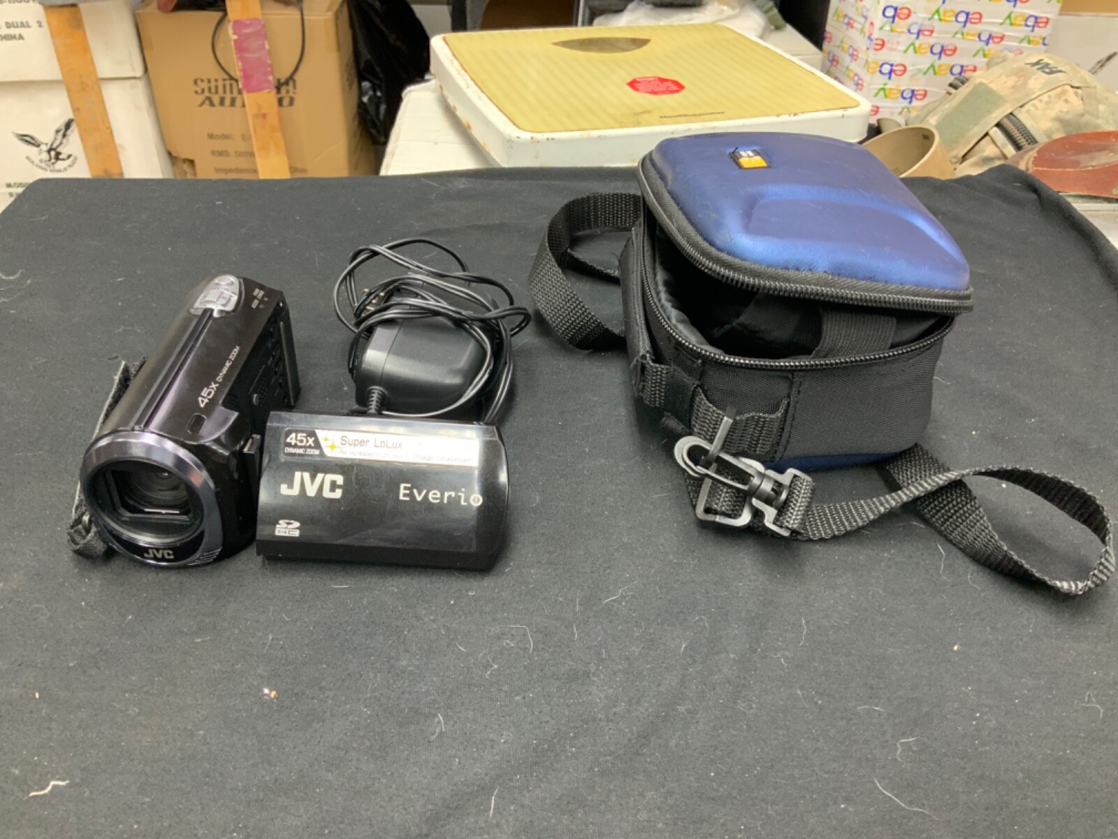 JVC Everio 4GB HDD Camcorder GZ-MS110BU | eBay