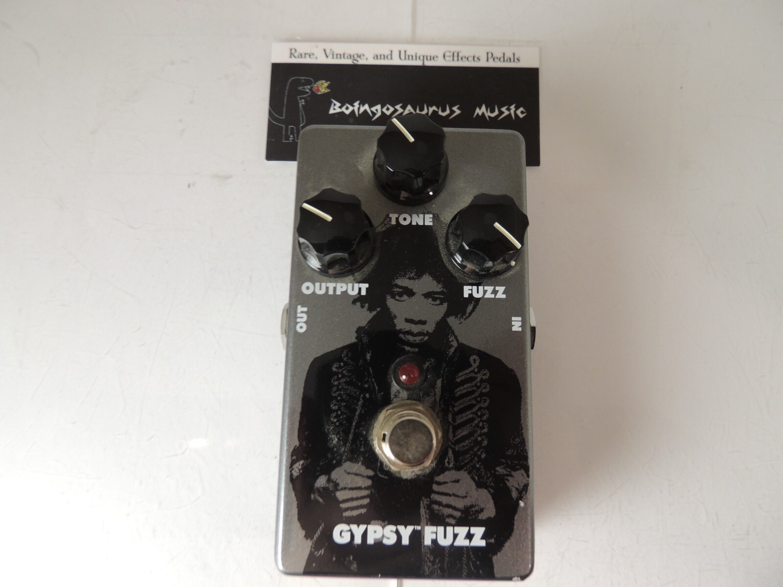 Dunlop JHM8 Jimi Hendrix Signature Gypsy Fuzz Effects Pedal Free