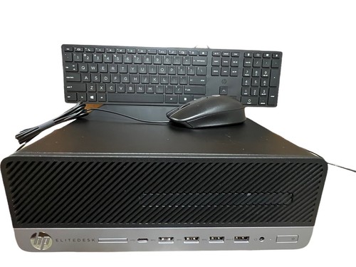 HP EliteDesk 705 G5 SFF-AMD Ryzen 5 Pro 3400G- 1TB SSD- 16GB Ram