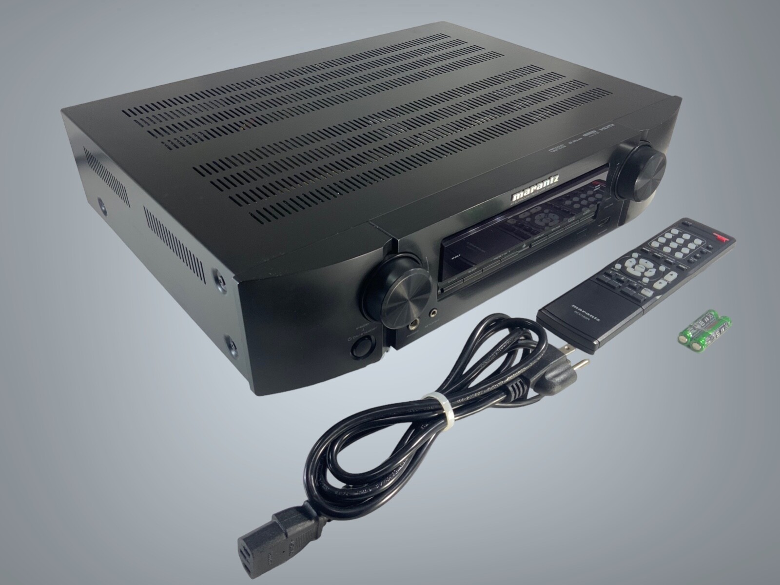 MARANTZ NR1403 5.1-CH A/V RECEIVER DOLBY DTS-HD AUDYSSEY W/ REMOTE