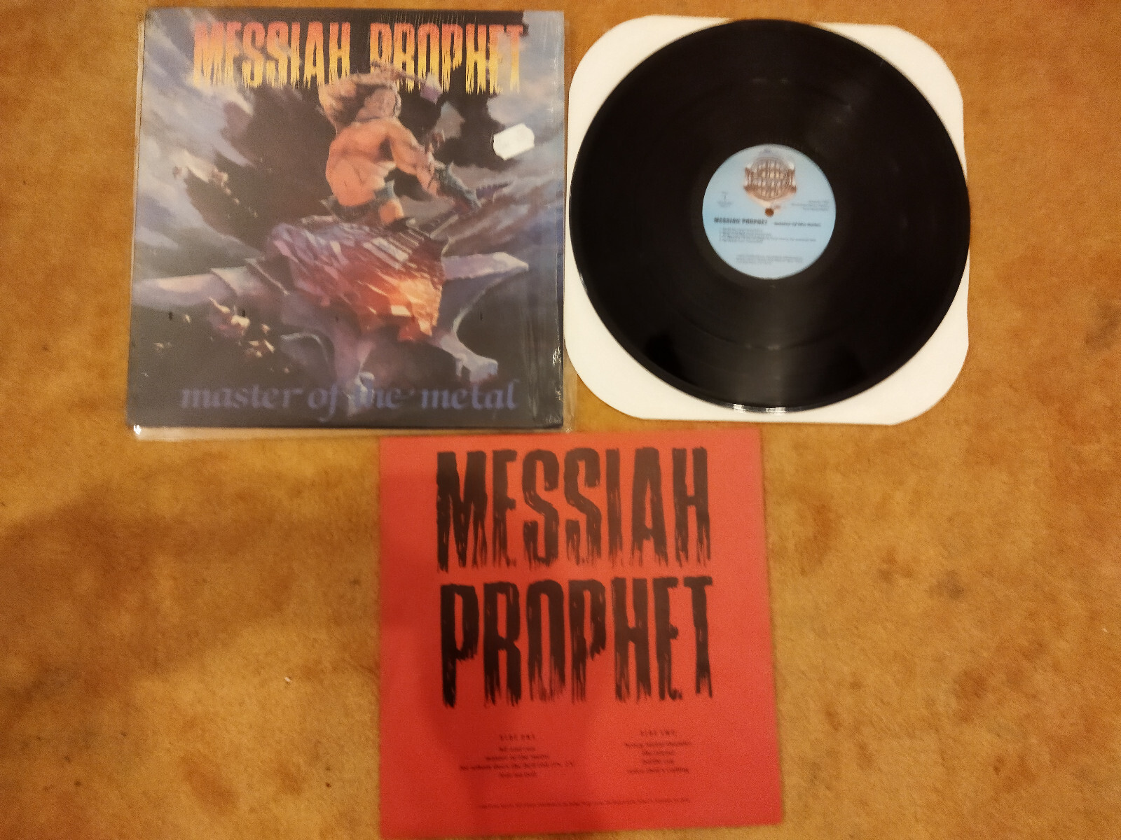 MESSIAH PROPHET - Master of the metal LP 1986 PURE METAL 1.press